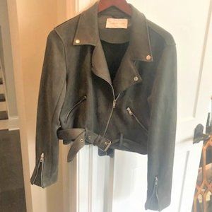 Ultra Suede-like Jacket